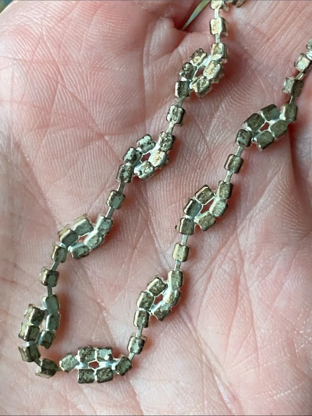 Vintage rhinestone bracelet